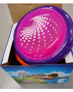 Frisbee i assorterte farger. Sendes i vilkårlig farge.