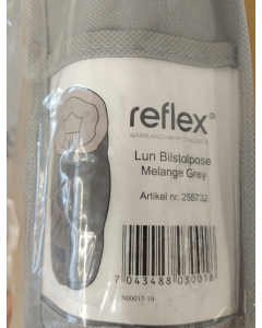Lun bilstolpose melange grey Reflex